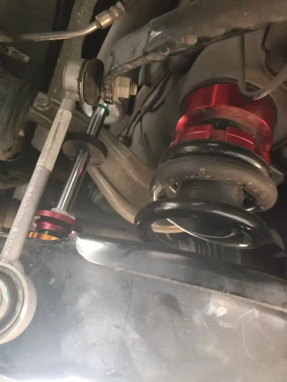 Подвеска для Zeekr X 2023+ Зикр аморты стабилизатор Регулировка скорости Подвеска