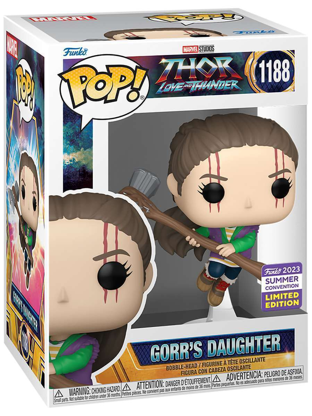 Фигурка Funko POP! Bobble Marvel Thor Love & Thunder Gorr's Daughter SDCC23 (Exc) (1188) 64208