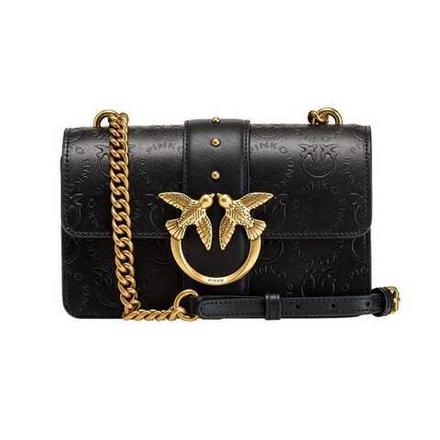 MINI LOVE BAG ICON NEW MONOGRAM - black