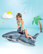 Игрушка для плавания верхом Акула 173х107см от 3 лет 57525/1224301 (Intex)