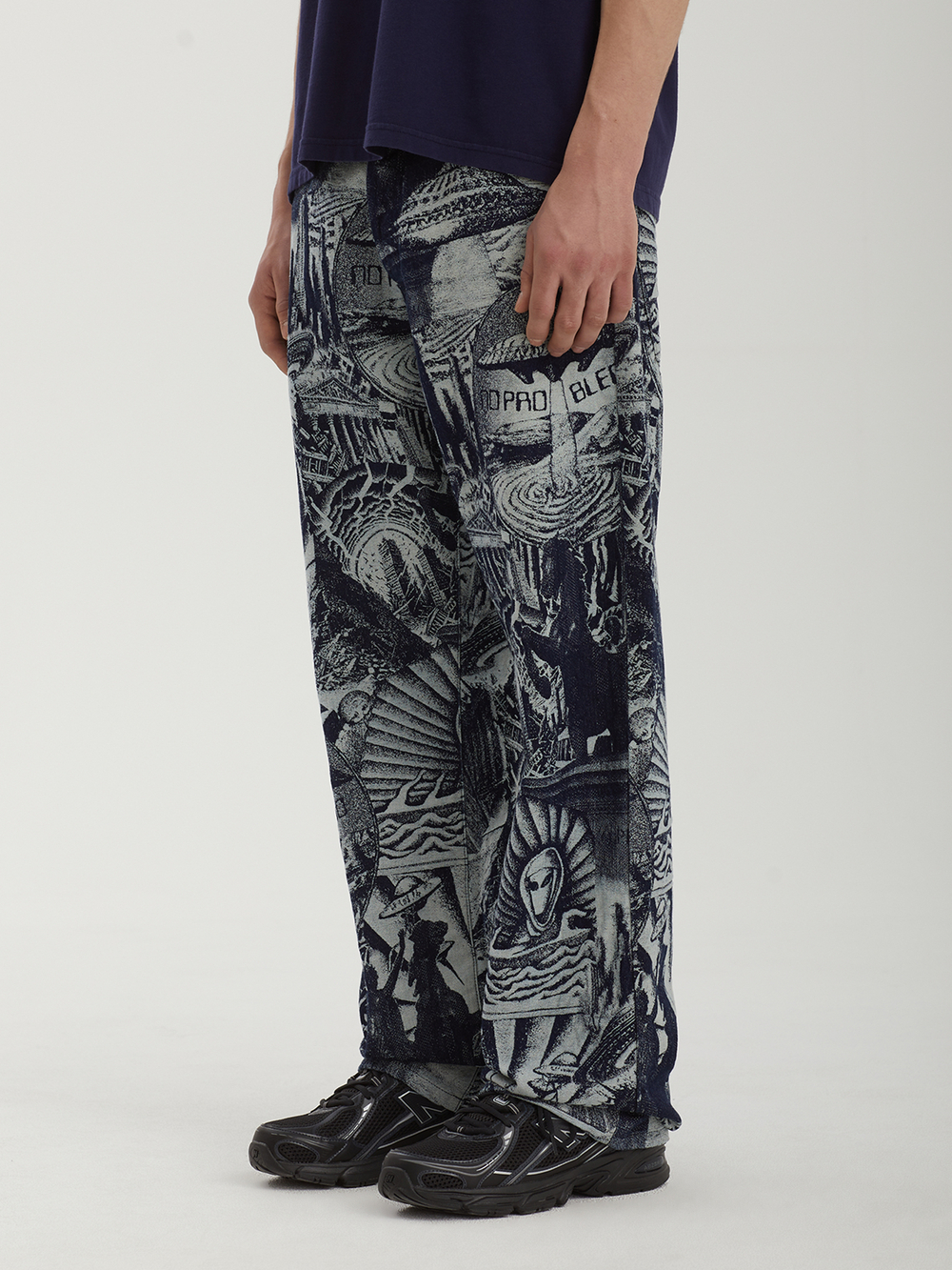 Мужские Джинсы Apocalypse Jacquard