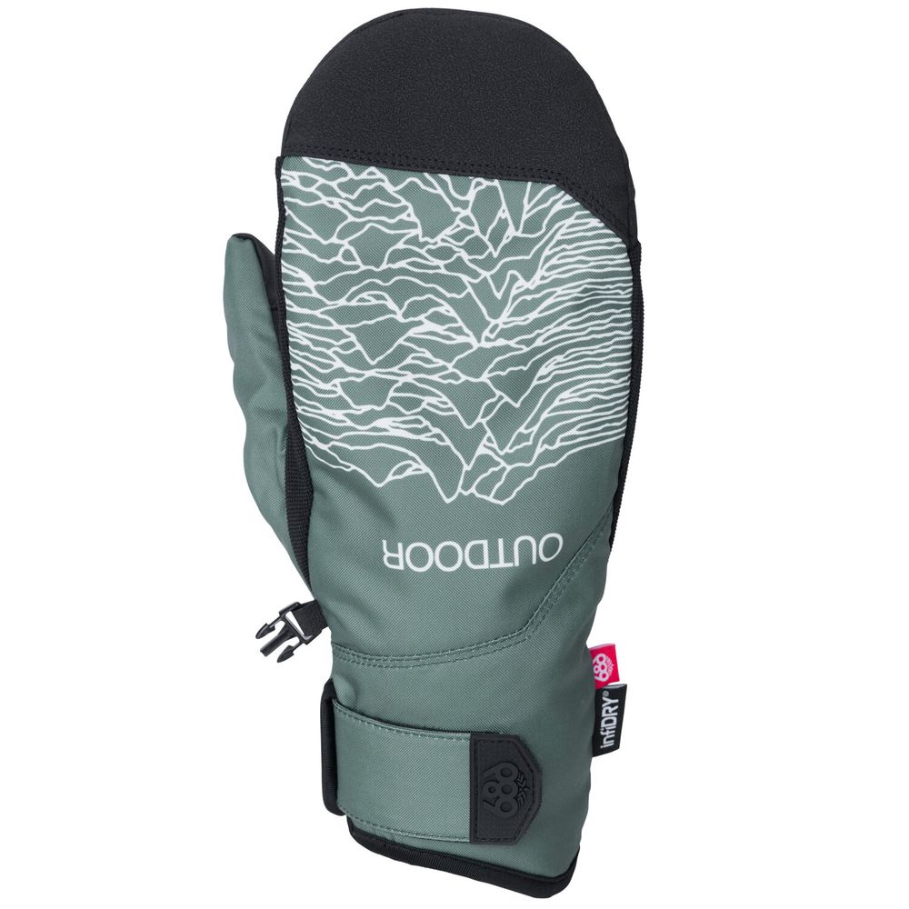 Варежки 686 MNS PRIMER MITT CYPRESS GREEN OUTDOOR PLEASURE