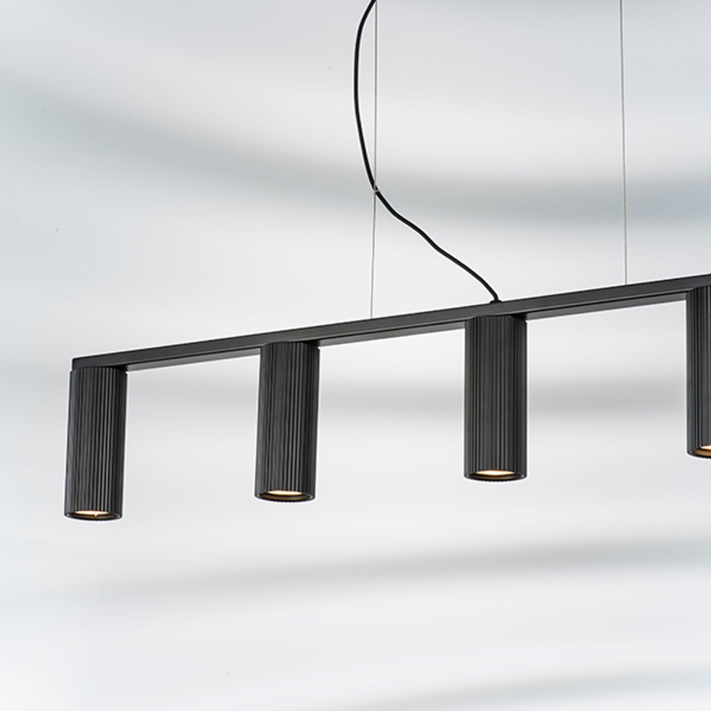 718057 Люстра ROMA 5х28W GU10 (led) ЧЕРНЫЙ