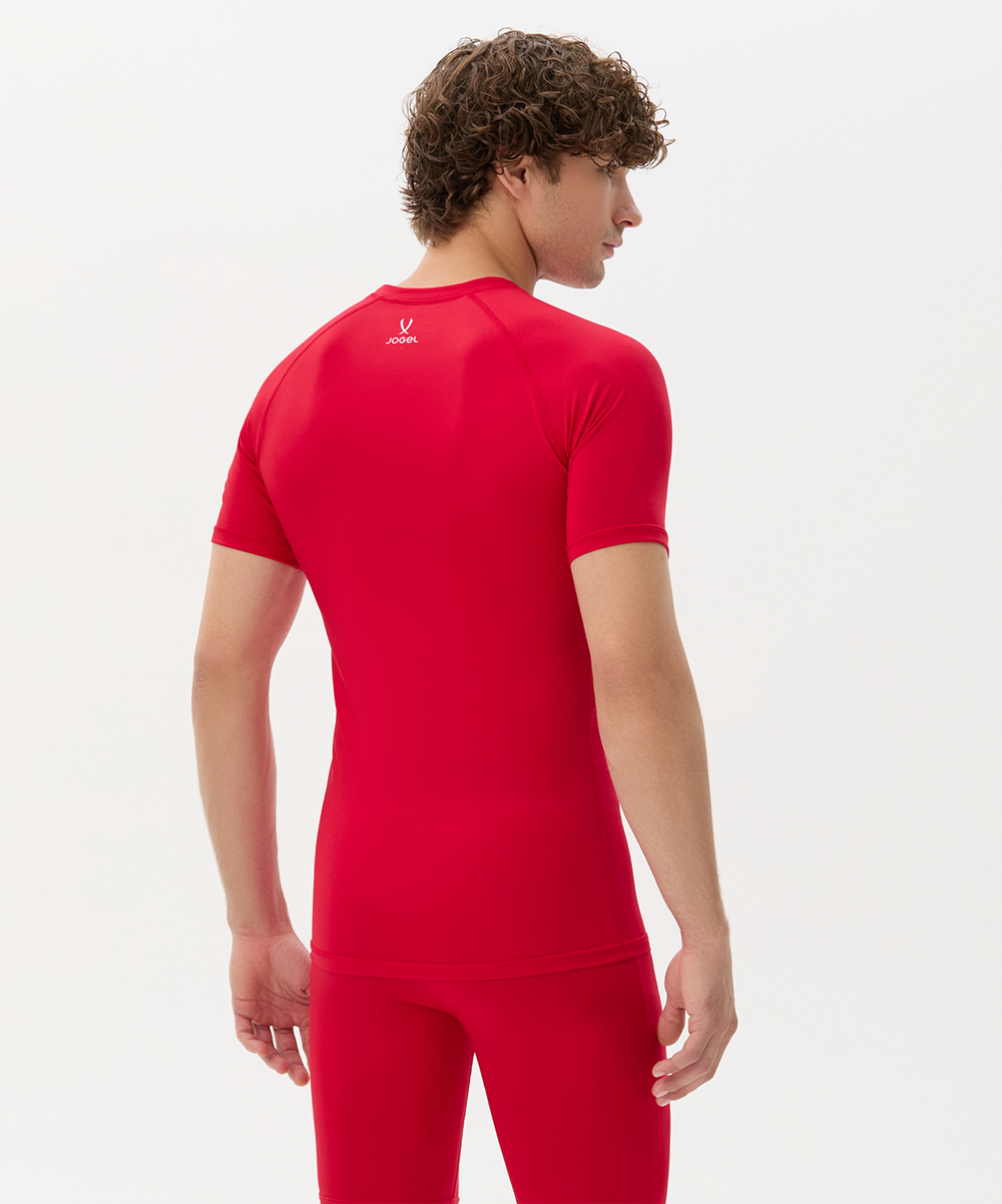 Футболка компрессионная Jogel CAMP 2 PerFormDRY Baselayer SS Tee, красный R2