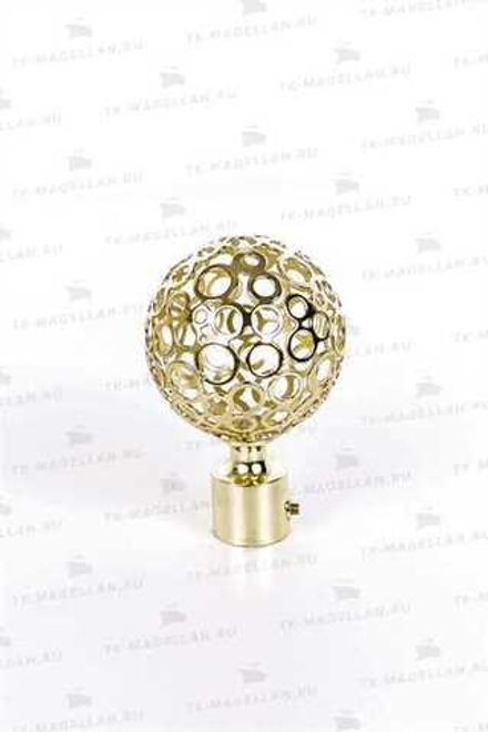 Наконечник АМ Ажур 16-20мм, золото глянец