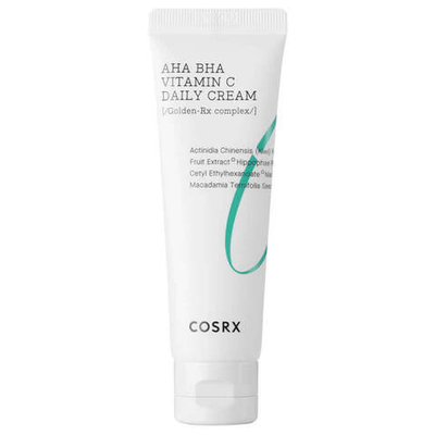COSRX Refresh AHA BHA Vitamin C Daily Cream,Освежающий кислотный крем с витамином C 50 мл