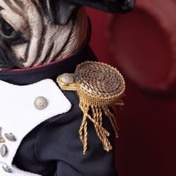 Кукла коллекционная Мопс Бонапарт