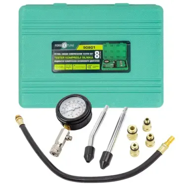 Индикатор компрессии бензинового двигателя, набор 8пр. FORSandTUNE FORSandTUNE-908G1
