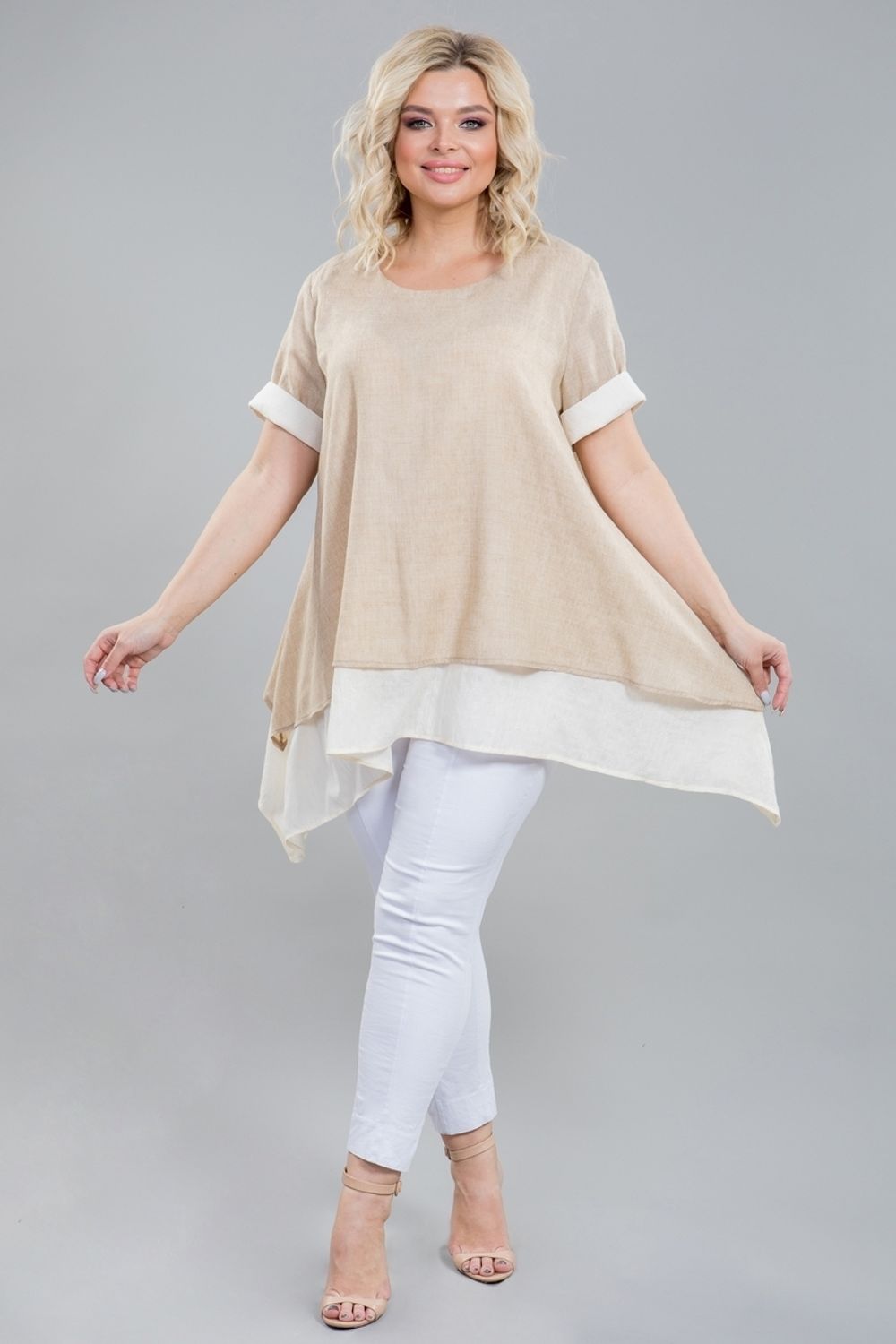 Туника 898 фисташковый Novita (Акция)