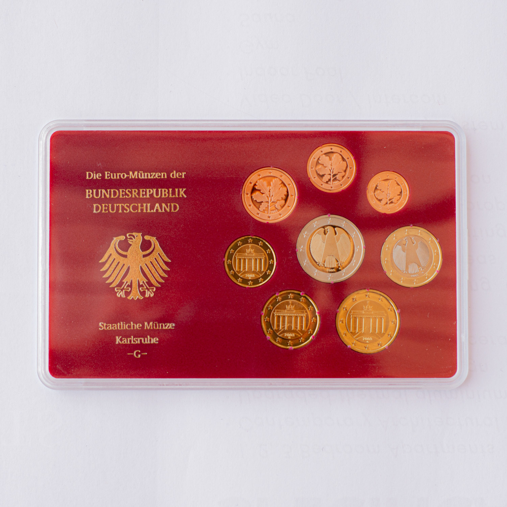 Germany 2003 Proof Coin Sets (A, D, F, G, J)