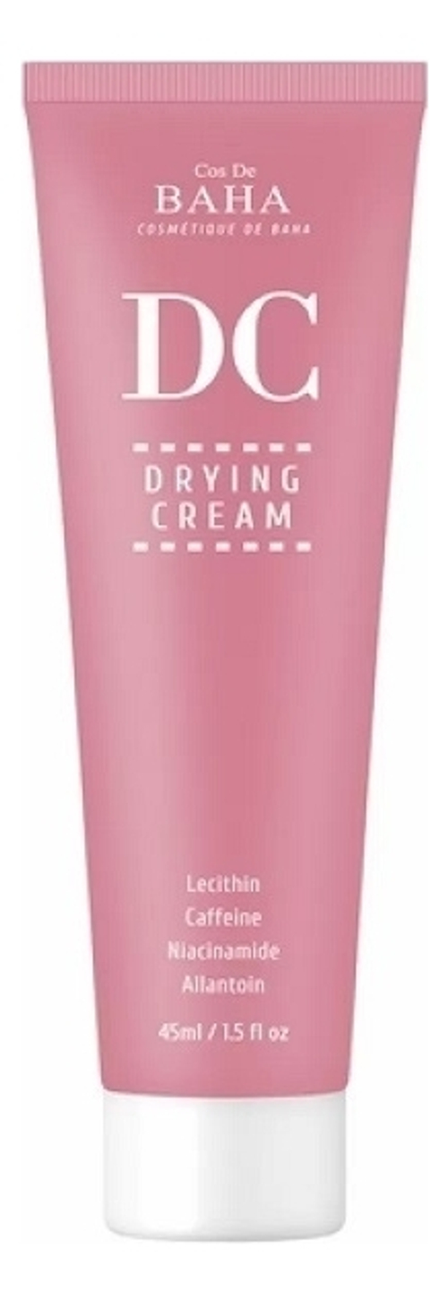 COS DE BAHA Себорегулирующий крем для лица с лецитином и ниацинамидом - Drying Cream , 45мл