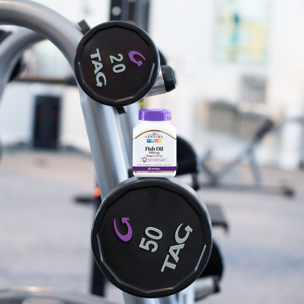 21st Century, рыбий жир, 1000 мг, 60 капсул