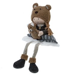 GAEM Игрушка набивная с подсветкой "Мальчик/Девочка", L19 W12 H48 см, 2в.