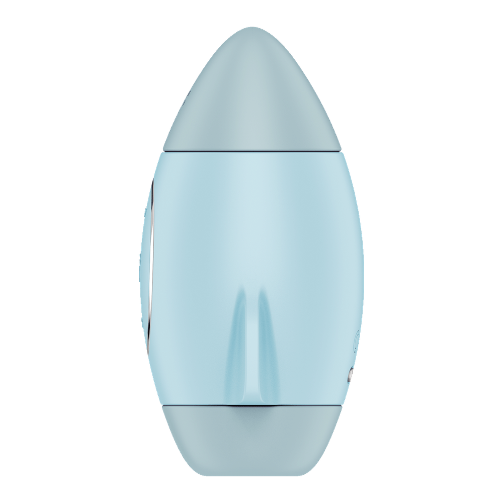 Вакуумный стимулятор клитора Satisfyer Mission Control, голубой