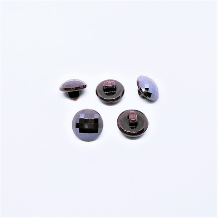 Пуговицы №582 на ножке, 11мм, цв.шоколад (TT 3411)