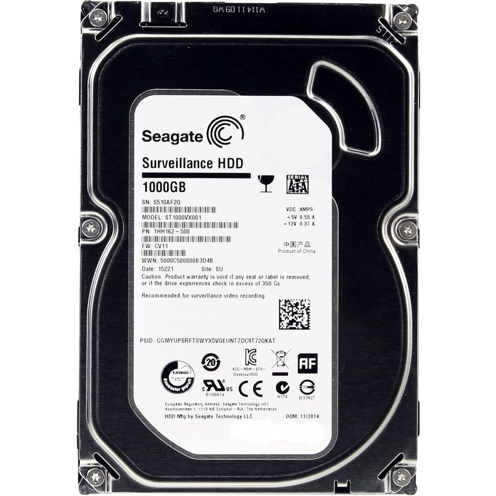 Seagate 1 ТБ Внутренний жесткий диск ST1000VX000