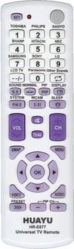  Универсальный пульт Huayu HR-E877 PURPLE