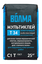 Смесь сухая клеевая на цементном вяжущем "ВОЛМА - Мультиклей"