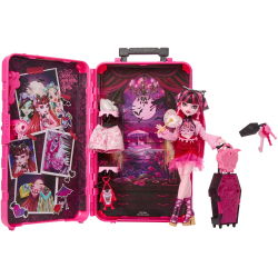 Monster High - Страшилки: Ужасные каникулы КУКЛА Draculaura + аксессуары JDR50