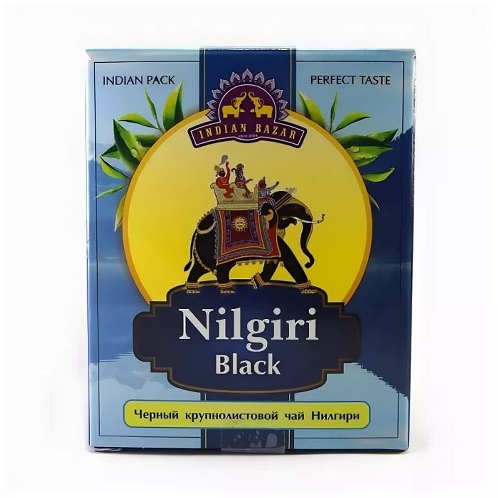 Чай Indian Bazar Nilgiri Black черный Нилгири (в коробочке), 200 г