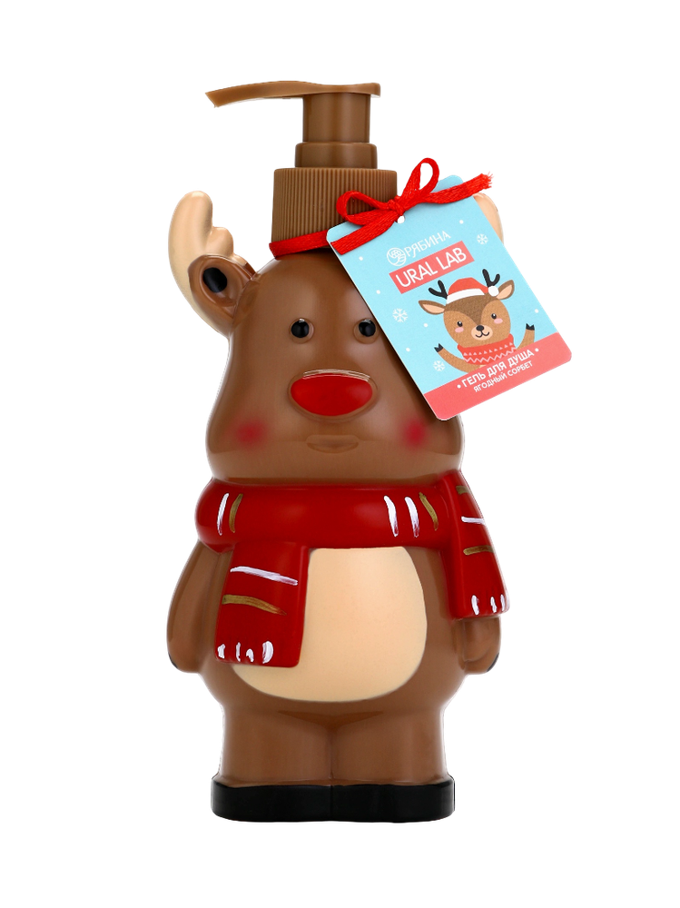 Гель для душа ягодный сорбет URAL LAB, 300 мл