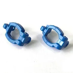 Капролоновые держатели поворотных кулаков для Remo Hobby 1/16, синие, тюнинг (2 шт) CP-2506-B P2506