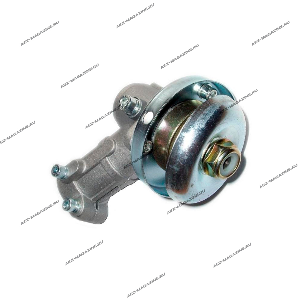 Редуктор к бензокосе под штангу d-25мм, вал 7 зубов