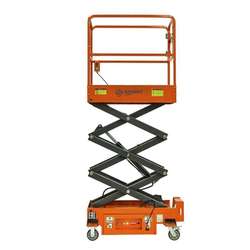 Подъемник ножничный несамоходный SJY-0.3-3.9 (220 В, 300 кг, 3,9 м) SMARTLIFT (SMART)