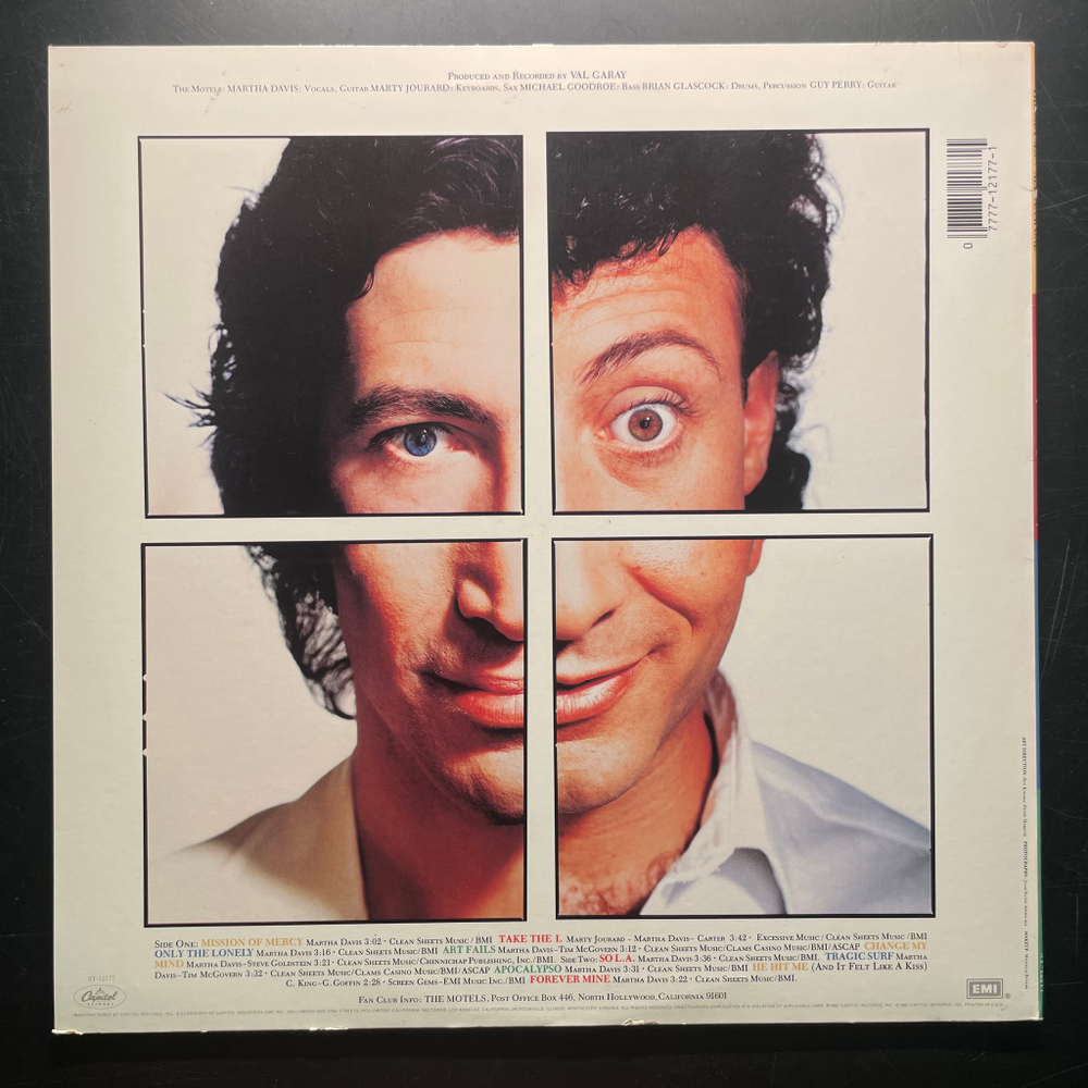 The Motels ‎– All Four One (США 1982г.)