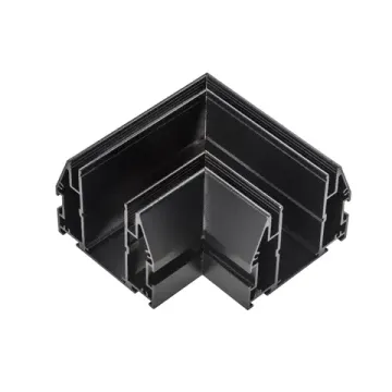 Соединитель L-образный для натяжного потолка для 2-контактного трека 5051хх 505207 чёрный Teta Pro Lightstar