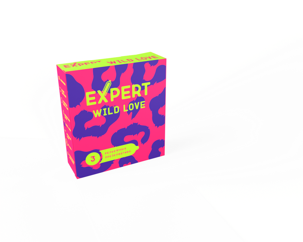 Презервативы Expert Wild Love 3 шт 9281ex