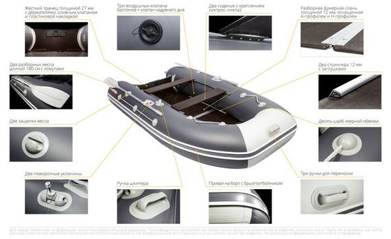 Надувная лодка Таймень LX 3600 СК