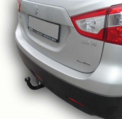 Фаркоп(прицепное) Лидер-Плюс для SUZUKI SX4 S-CROSS (JY) 2013-...(паспорт и сертификат в комплекте)(без электрики)S405-A
