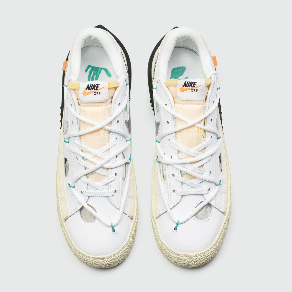 Кроссовки Nike Blazer Low x Off-White White
