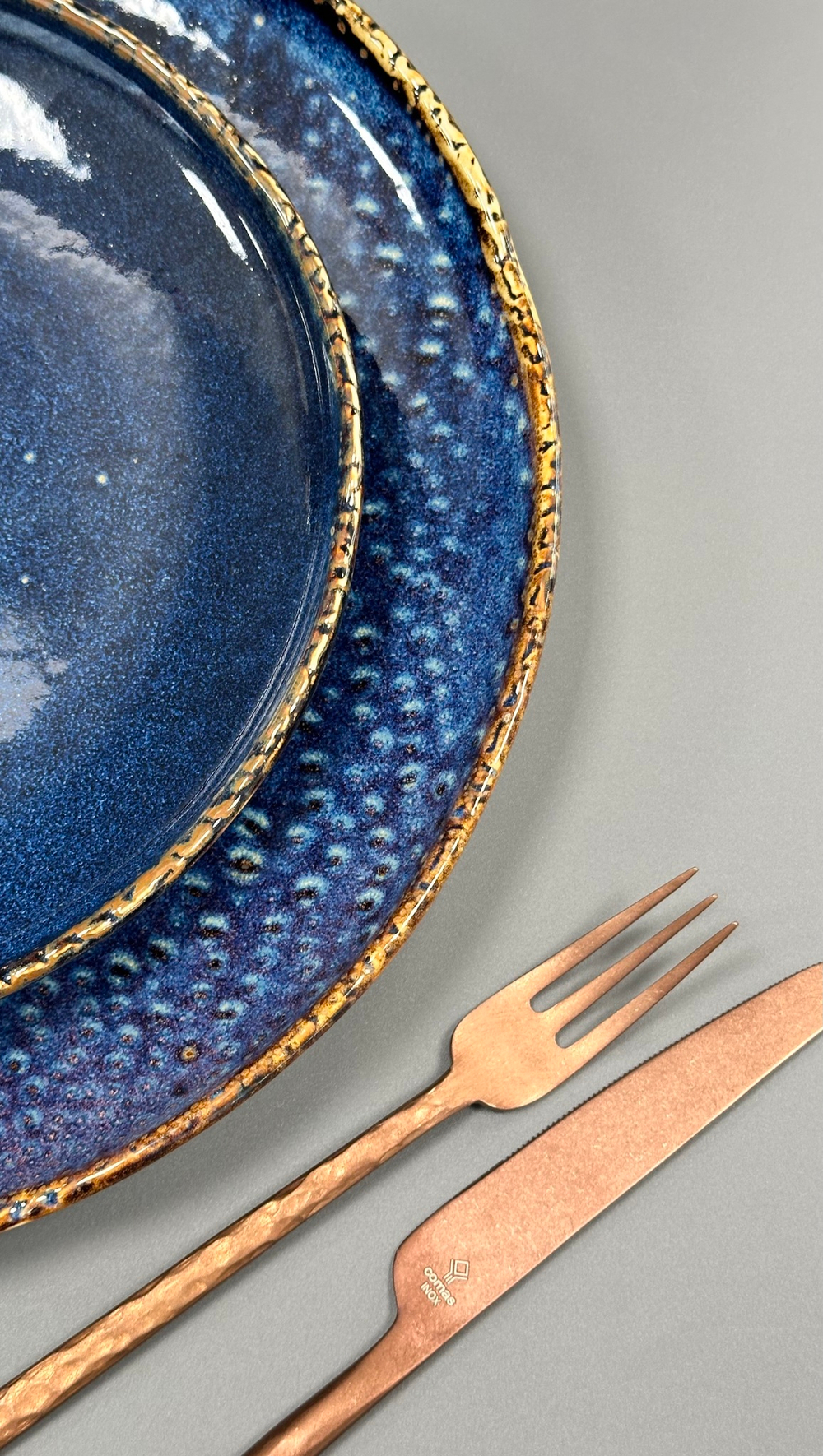 Тарелка 27 см,фарфор,серия "Aqua Blue" P.L.