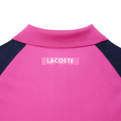 Мужское теннисное поло Lacoste Ultra Dry Colorblock Tennis - Розовый