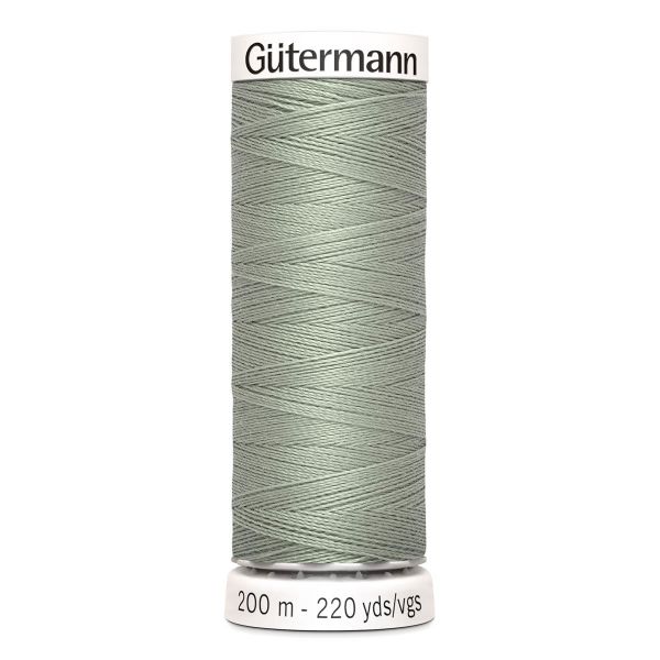 Нитки универсальные Gutermann Sew-all 100 (200 метров), 5 кат. | 261 галечно-серый