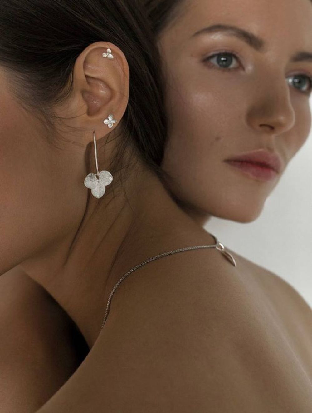 Пусеты Гортензия Мини