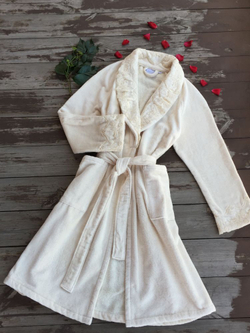 Халат Sandri Lace-7 бежевый