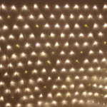 Гирлянда д/улицы СЕТКА "Мерцание" ш2*в1,5 м 192 ламп 1 реж. теплый белый (Серпантин)