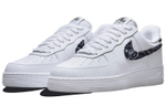 Кроссовки Nike Air Force 1 Low 07 Essential "Black Paisley" (Женская размерная сетка)