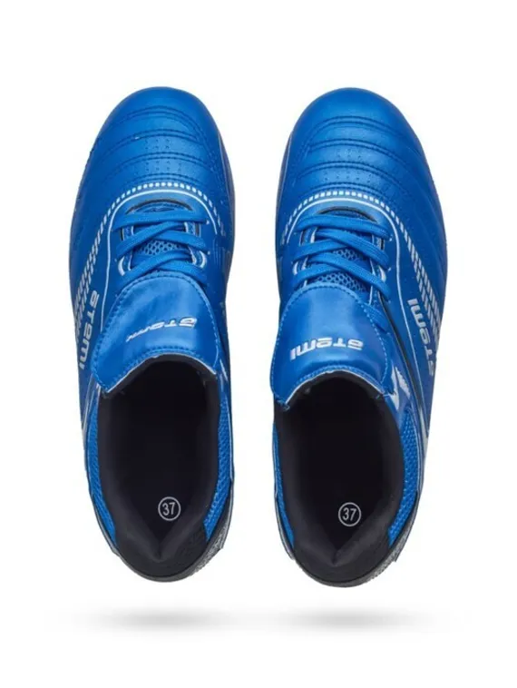 Бутсы футбольные Atemi SD300 MSR, синтетическая кожа, цвет голубой, размер 43