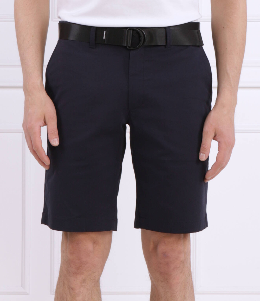 Шорты + пояс MODERN TWILL Calvin Klein - темно-синий(K10K111788)