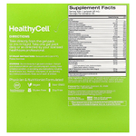 HealthyCell, Vegan Essentials, персик и манго, 30 гелевых пакетиков по 25 мл (0,84 жидк. Унции)
