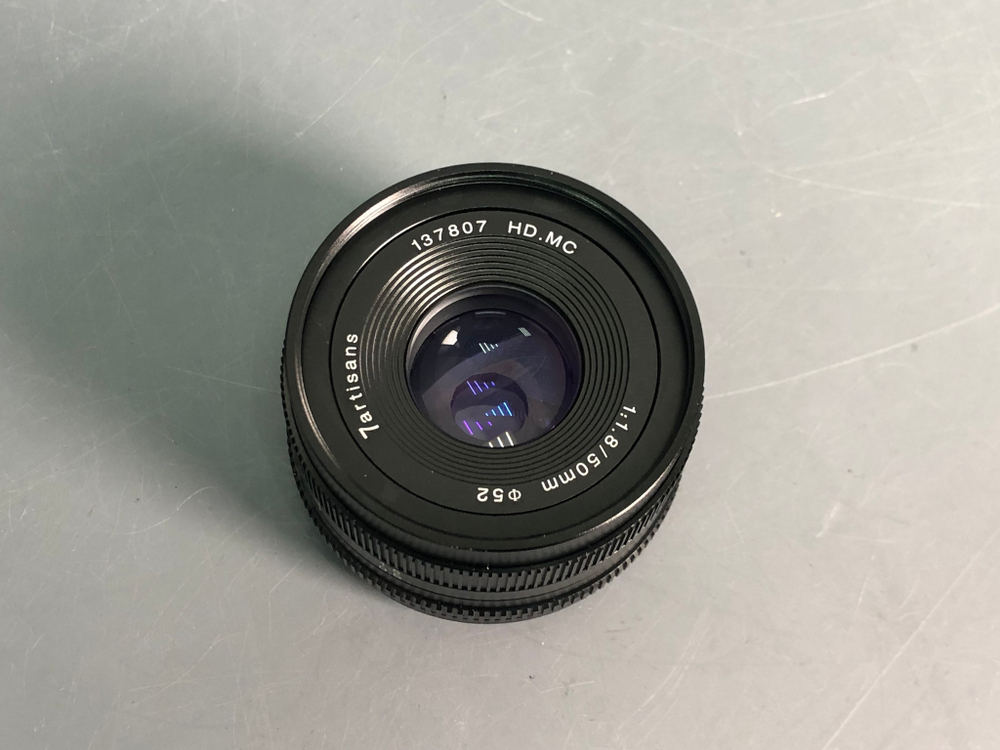 7Artisans 50mm 1.8 Canon EOS M