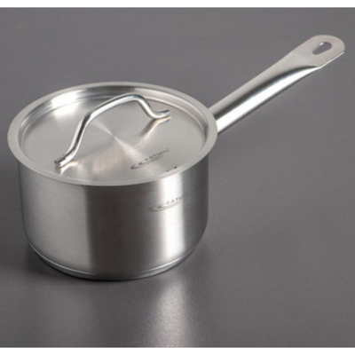 КТ-ОБ-КК-16 Сотейник 1,8л с/кр [ОБЩЕПИТ-ШЕФ] 16*10см ТРС с одной ручкой