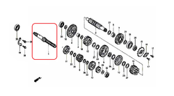 23211-KPP-900. MAINSHAFT