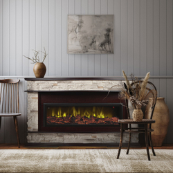 Электрокамин RealFlame Frankfurt 42/BV AO античный дуб с очагом Beverly 1000