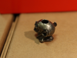 Темлячная бусина "Упырь", желтый метал