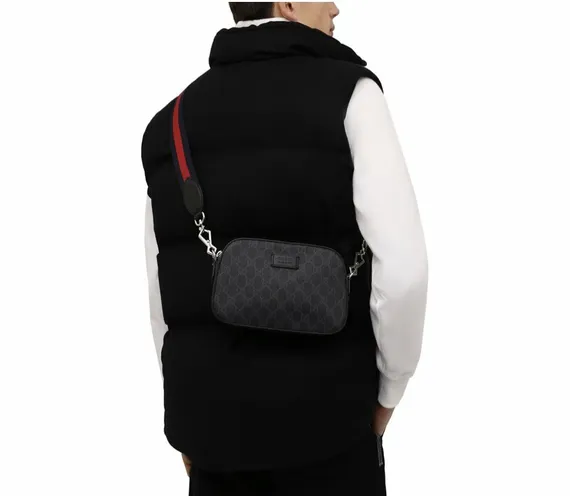 Сумка Gucci GG Supreme черный